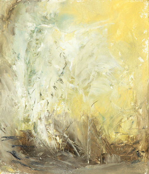 Feather Spirit, 9 X 12, Alkyd Canvas.JPG